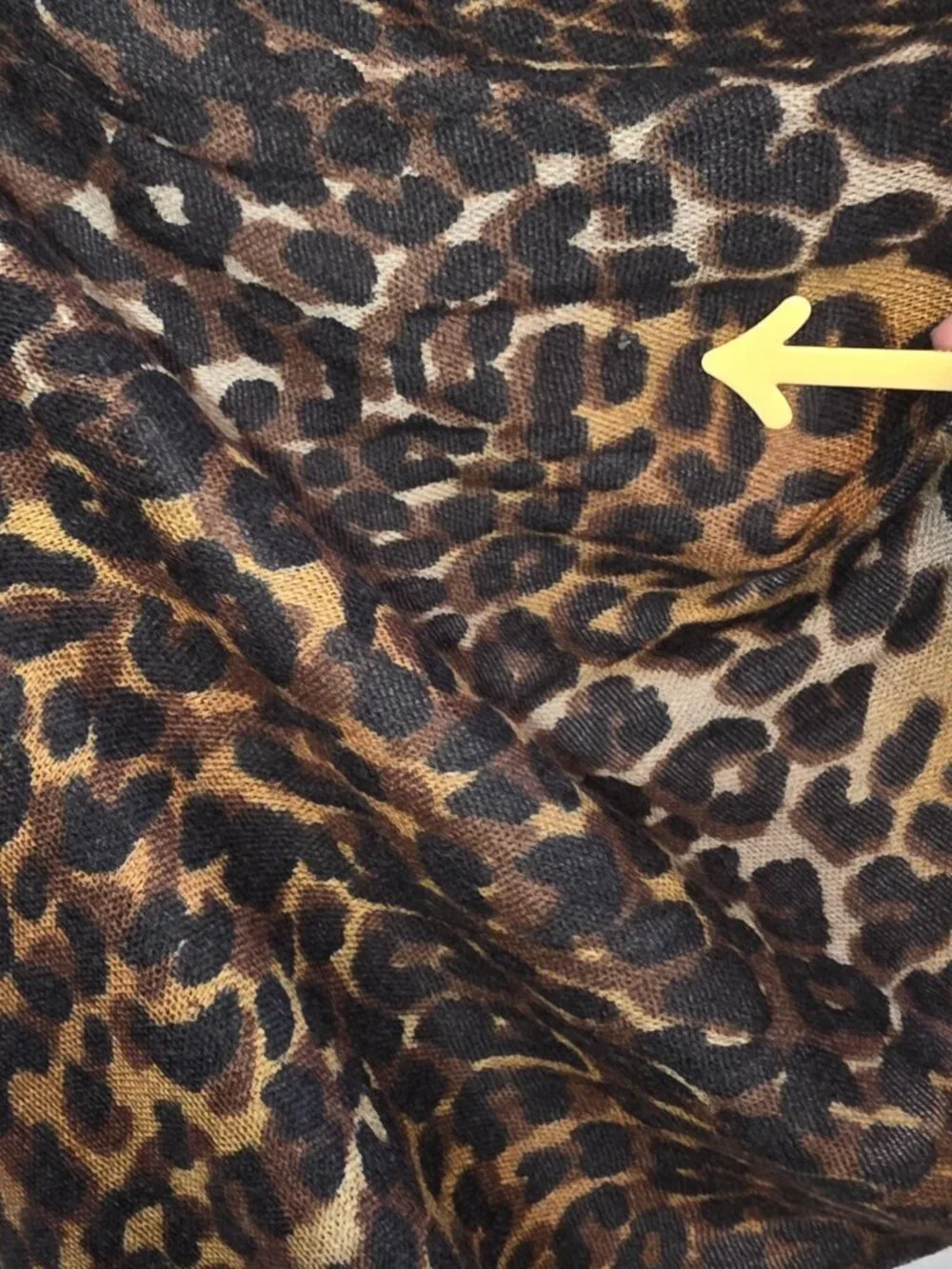 Leopard Wrap Scarf Shawl Stole Animal Print Oversized Eyelash Fringe Edges Glam